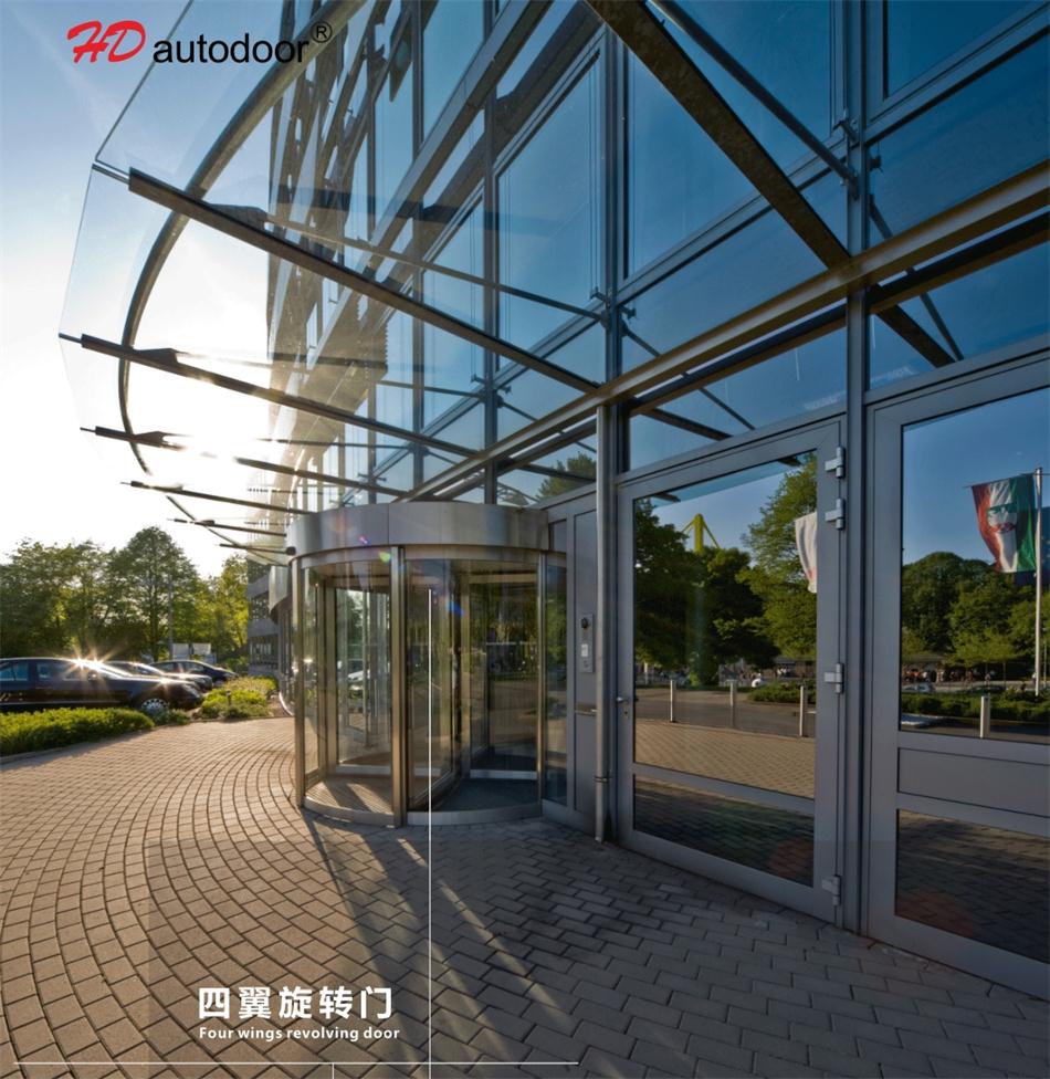 兩翼、三翼、四翼旋轉(zhuǎn)門：青島恒達(dá)自動(dòng)門(圖5)